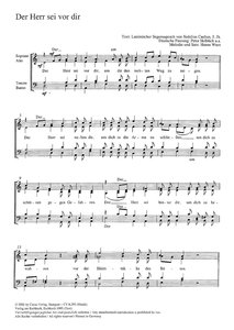 Der Herr sei vor dir