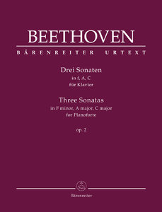 3 Sonaten op. 2 f-moll, A-Dur, C-Dur