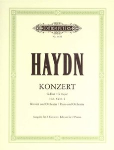 Klavierkonzert G-Dur Hob. XVIII:4