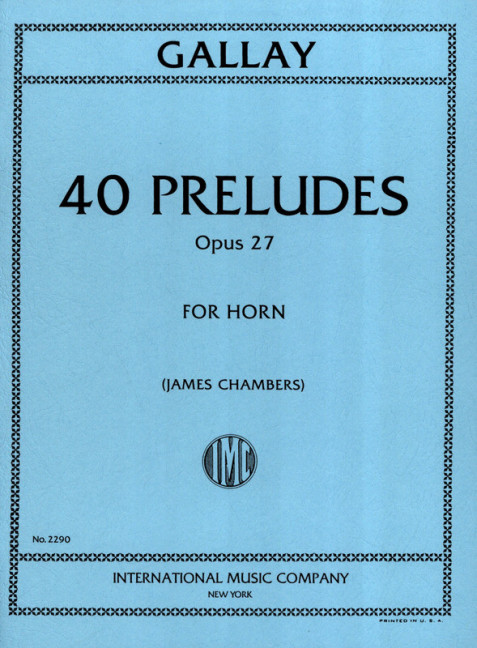 40 Preludes op. 27