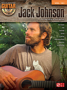 Jack Johnson - Guitar Play-Along Vol. 181