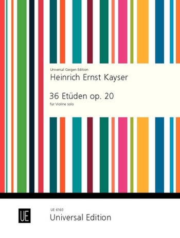 36 Etudes op. 20