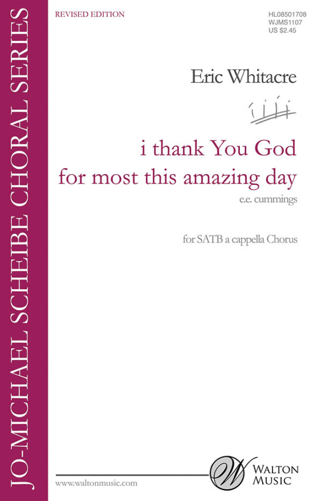 I thank you God for most this amazing day (Revised Edition)