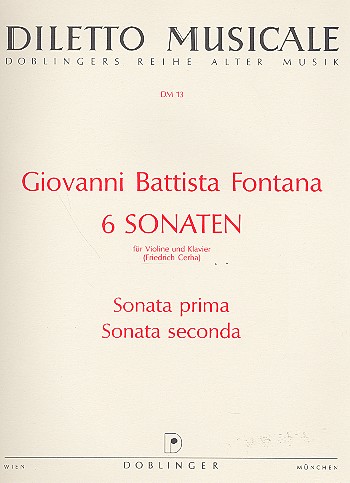6 Sonaten Heft 1 (Sonata prima C-Dur + Sonata seconda D-Dur)
