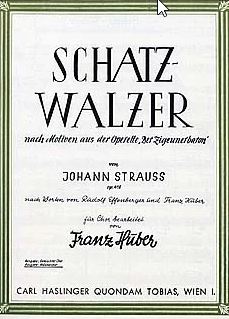 Schatzwalzer op. 418