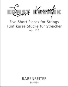 5 kurze Stücke op. 116