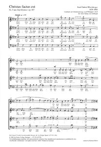 Christus factus est, op. 107/5