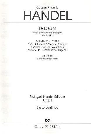 Dettinger Te Deum, HWV 283