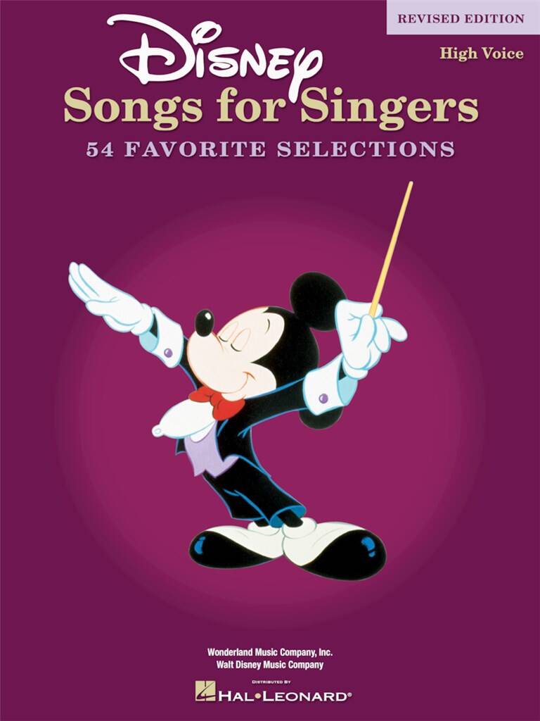 Disney Songs for Singers - High Voice