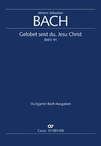 Gelobet seist du, Jesu Christ, BWV 91