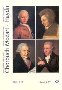 Chorbuch Mozart - Haydn I : gleiche Stimmen (SSA/TTB)