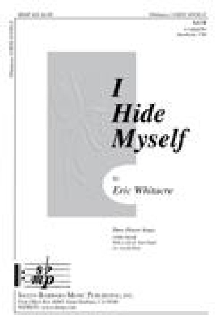 I hide myself