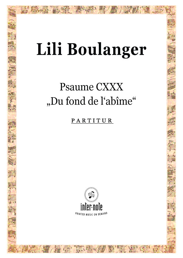 Du fond de l'abime (Psalm 130)