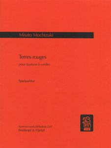 Terres rouges für Streichquartett