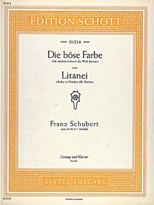 Die böse Farbe D 795 & Litanei op. 25/17