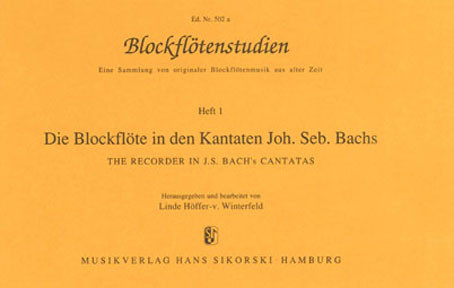 Blockflötenstudien Heft 1