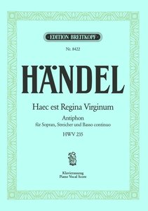 Haec est Regina Virginum, HWV 235