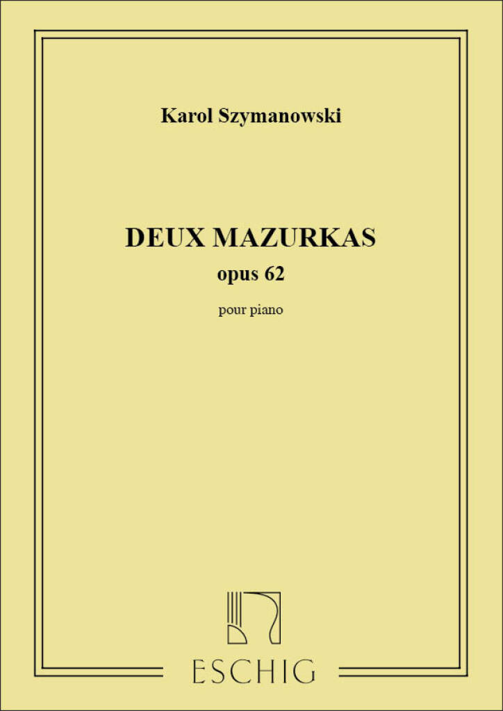 Deux Mazurkas op.62