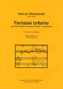 Fantaisie brillante op. 20 (Faust)