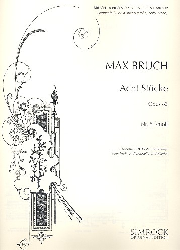 Acht Stücke op. 83 Nr. 5 f-moll