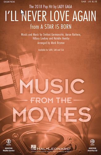 I'll never love again (aus A Star Is Born)