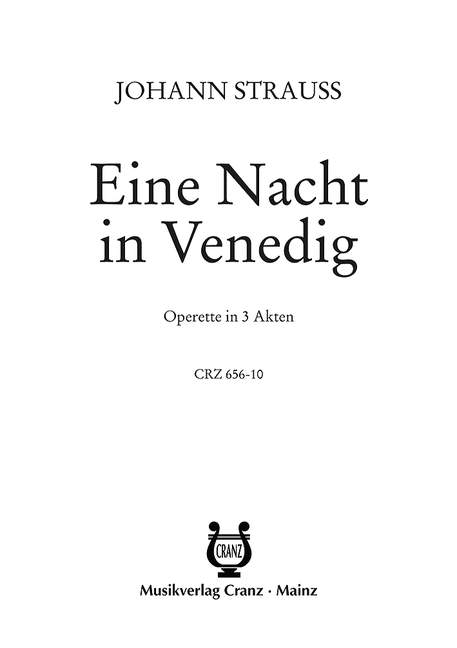 Eine Nacht in Venedig