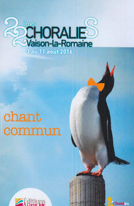 Chant Commun XXIIe Choralies 2016