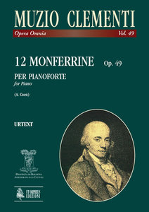 12 Monferrine op. 49 - Opera omnia Vol. 49