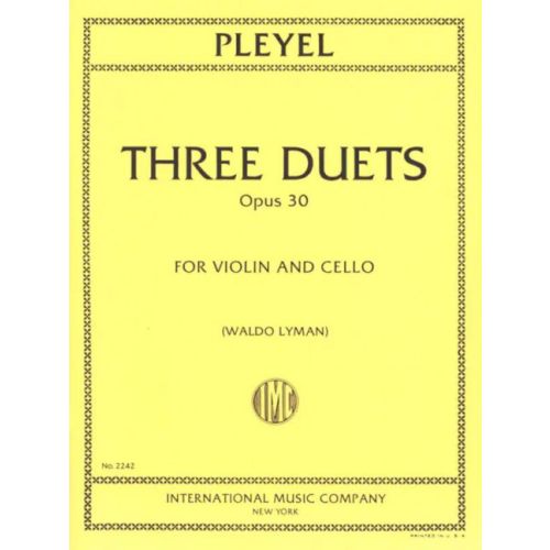 3 Duets op. 30