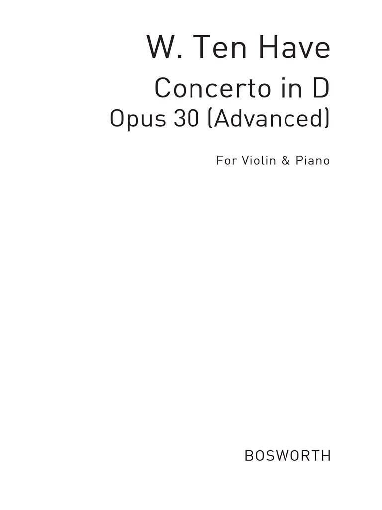 Concerto D-Dur op. 30