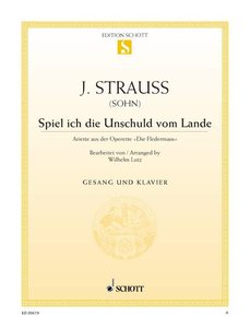 Spiel ich die Unschuld vom Lande (aus Die Fledermaus)