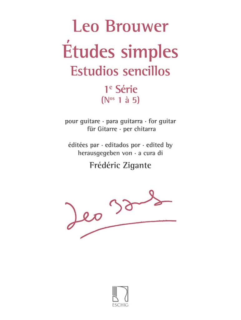 Etudes Simples Band 1 (1-5)