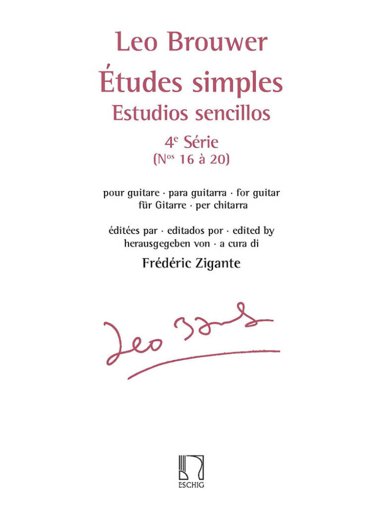 Etudes Simples Band 4 (16-20)