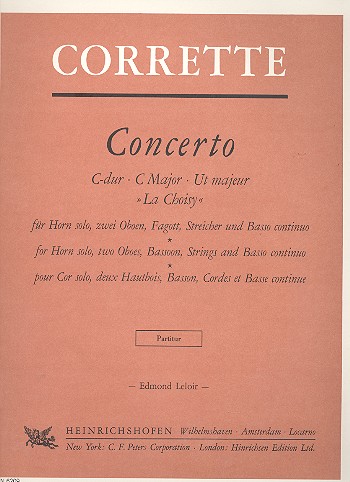 Concerto C-Dur "La Choisy"