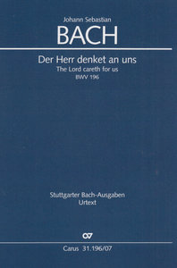 Der Herr denket an uns BWV 196