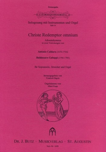 Christe Redemptor omnium