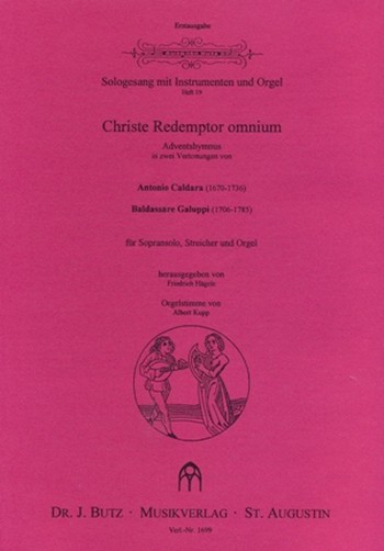 Christe Redemptor omnium