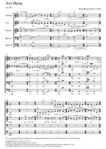 Ave Maria, op. 59/1