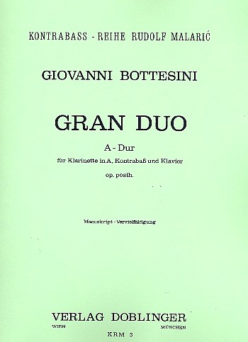 Gran Duo A-Dur op. posth