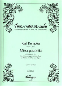 Missa pastoritia F-Dur op. 105