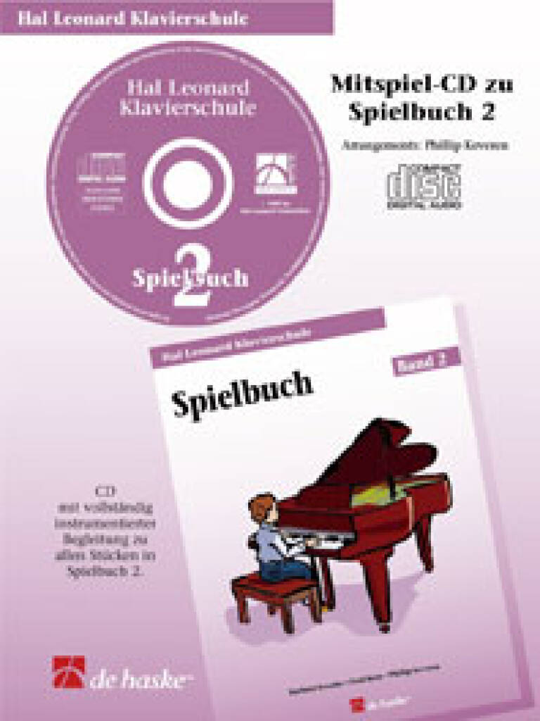 Hal Leonard Klavierschule Band 2 - Mitspiel-CD zum Spielbuch