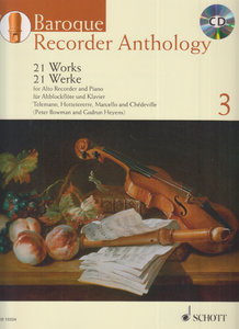 Baroque Recorder Anthology Band 3