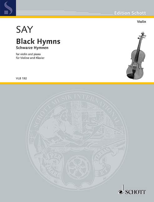 Black Hymns for violin and piano (1987)
