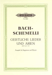 Geistliche Lieder und Arien aus dem Schemelli Gesangsbuch, BWV 439-507