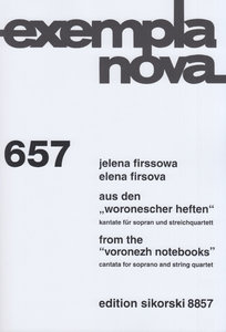 Aus den "Woronescher Heften" op. 121 (2009)