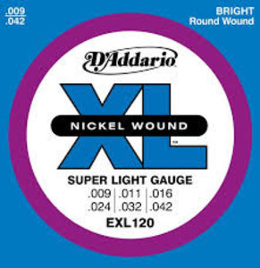 D'Addario E-Git Satz Superlight