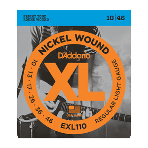 D'Addario E-Git Satz Regular Light