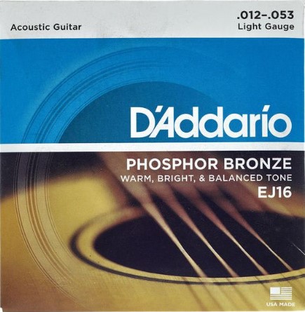 D'Addario Akustikgit. Saitensatz light