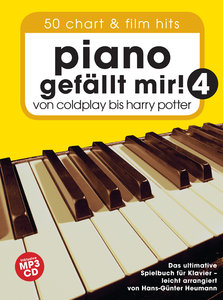 Piano gefällt mir 4 - von Coldplay bis Harry Potter