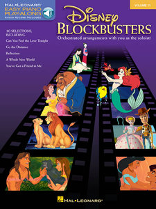 Disney Blockbuster - Easy Piano Play-Along Vol. 11